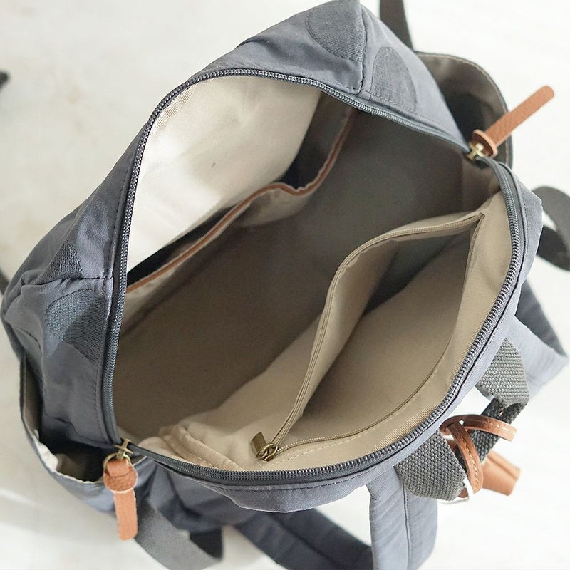 Branch m‘.,ブランチエム,ナチュラル,30代,40代,50代,60代,ゆったり,バッグ,toleur,トーラ,革バッグ,カウレザーバッグ,カウレザー,リュック,リュックサック,ナイロンバッグ