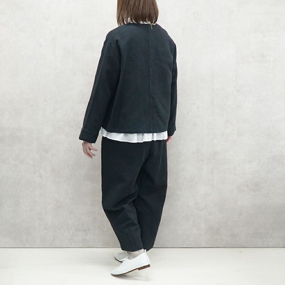 Branch m‘.,ブランチエム,ナチュラル,30代,40代,50代,60代,リネン,ゆったり,ジャケット,リネンジャケット,Vネックジャケット,Vネック,ショート丈,ショートジャケット,フォーマル,オケージョン,セットアップ