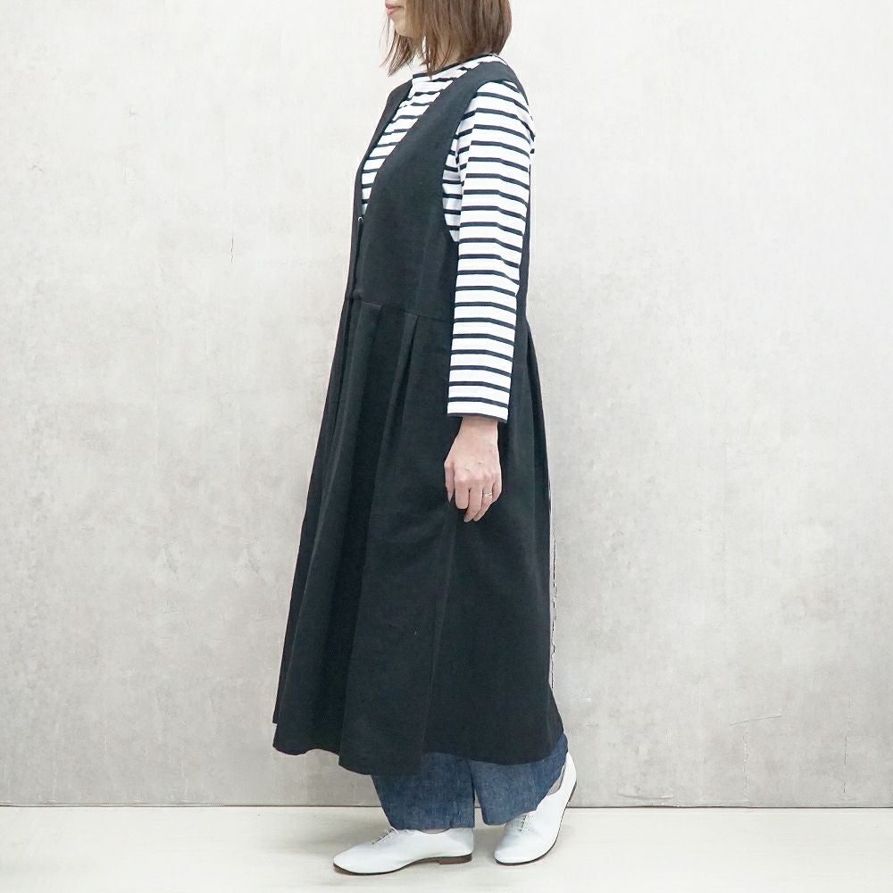 Branch m‘.,ブランチエム,ナチュラル,30代,40代,50代,60代,リネン,ゆったり,ワンピース,コットンリネンワンピース,コットンリネン,2way,2wayワンピース,ノースリーブワンピース,ジャンパースカート,フォーマル,オケージョン,セットアップ