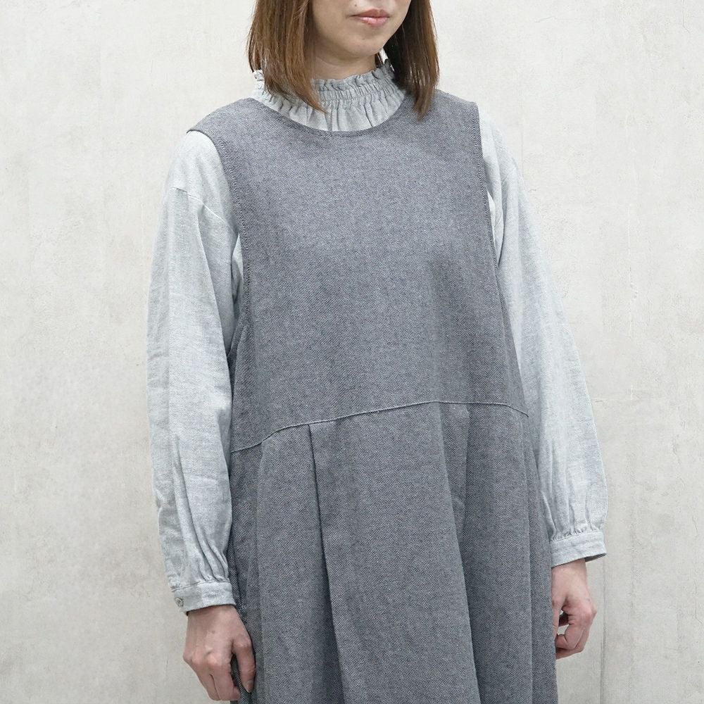 Branch m‘.,ブランチエム,ナチュラル,30代,40代,50代,60代,リネン,ゆったり,ワンピース,コットンリネンワンピース,コットンリネン,2way,2wayワンピース,ノースリーブワンピース,ジャンパースカート,フォーマル,オケージョン,セットアップ