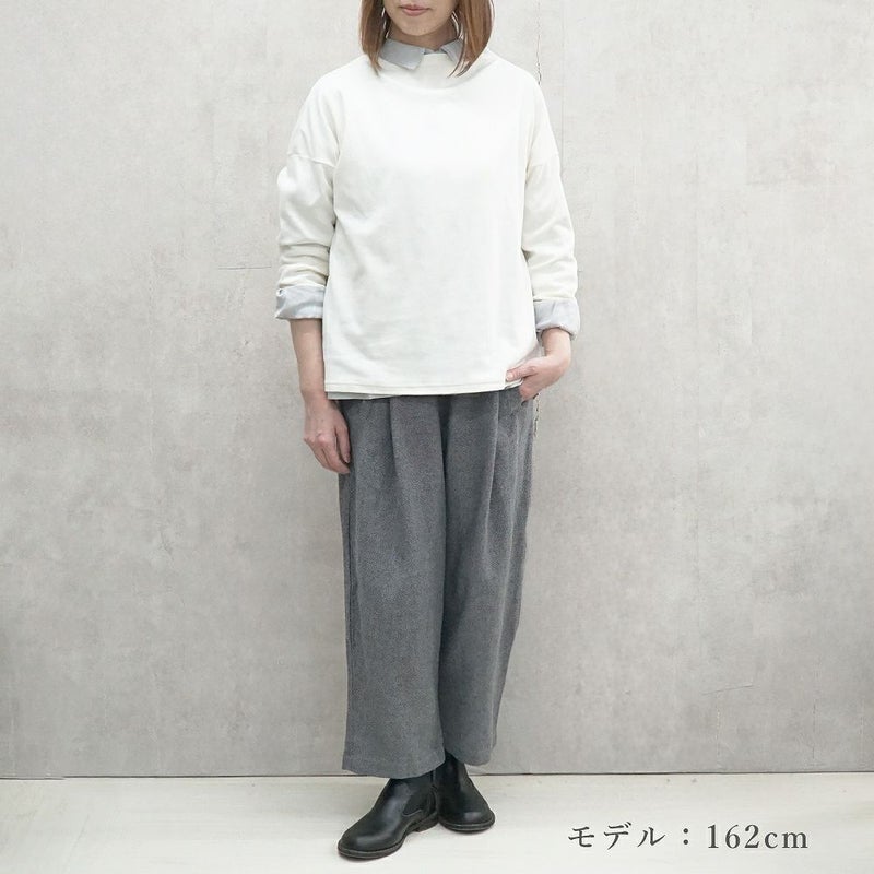 Branch m‘.,ブランチエム,ナチュラル,30代,40代,50代,60代,リネン,ゆったり,パンツ,テーパードパンツ,タックパンツ,フォーマル,オケージョン,セットアップ,テーパード