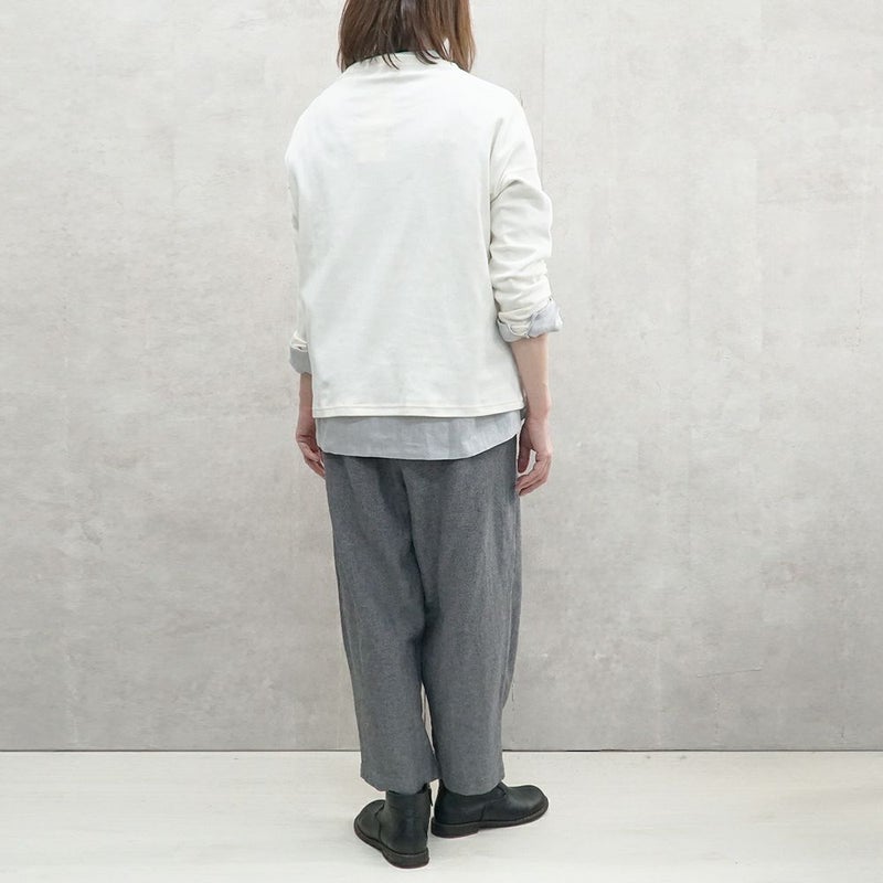 Branch m‘.,ブランチエム,ナチュラル,30代,40代,50代,60代,リネン,ゆったり,パンツ,テーパードパンツ,タックパンツ,フォーマル,オケージョン,セットアップ,テーパード