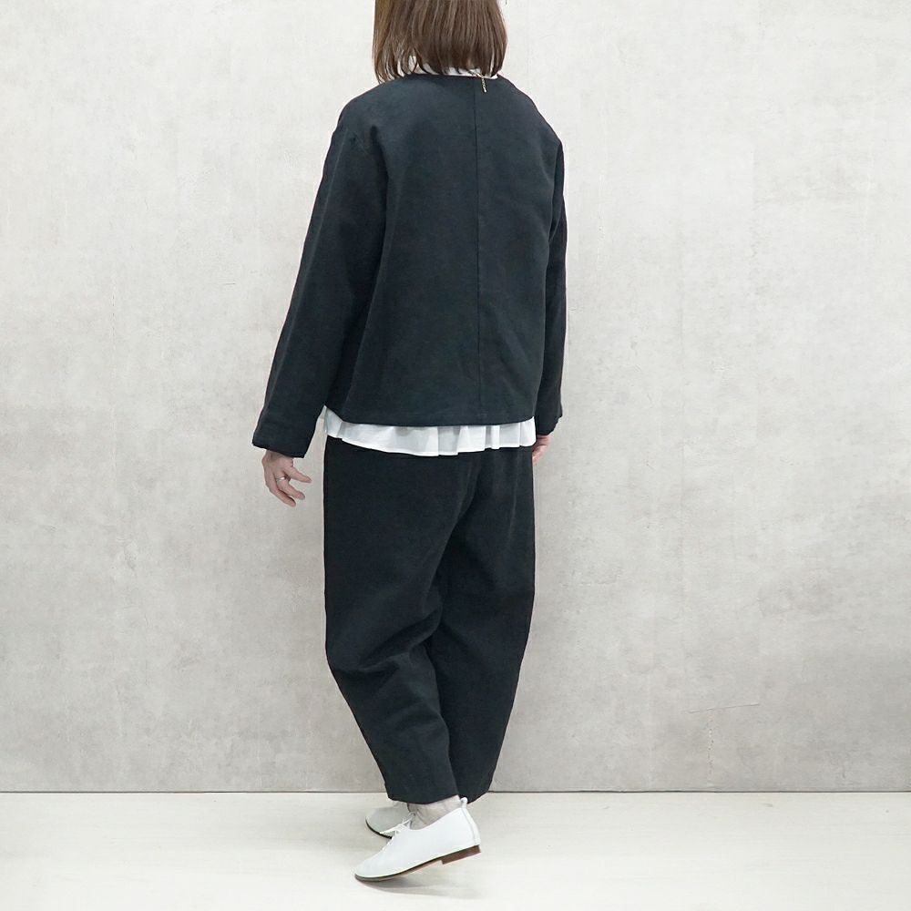 Branch m‘.,ブランチエム,ナチュラル,30代,40代,50代,60代,リネン,ゆったり,パンツ,テーパードパンツ,タックパンツ,フォーマル,オケージョン,セットアップ,テーパード