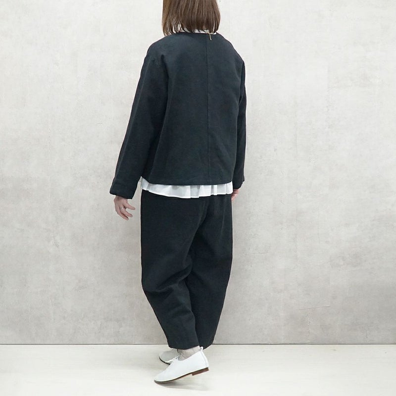 Branch m‘.,ブランチエム,ナチュラル,30代,40代,50代,60代,リネン,ゆったり,パンツ,テーパードパンツ,タックパンツ,フォーマル,オケージョン,セットアップ,テーパード