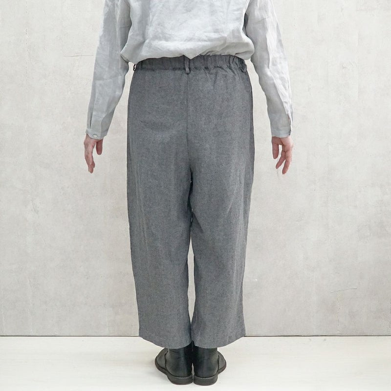 Branch m‘.,ブランチエム,ナチュラル,30代,40代,50代,60代,リネン,ゆったり,パンツ,テーパードパンツ,タックパンツ,フォーマル,オケージョン,セットアップ,テーパード