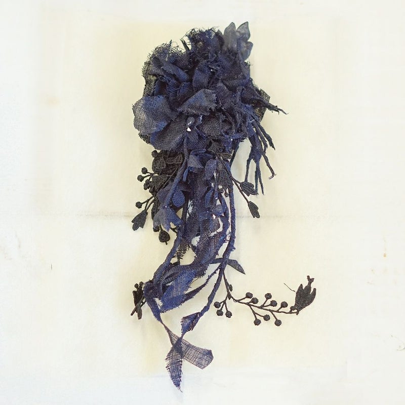 Branch m‘.,ブランチエム,ナチュラル,30代,40代,50代,60代,ブローチ,コサージュ,布,花,オケージョン,セレモニー,リネン,リネンのコサージュ