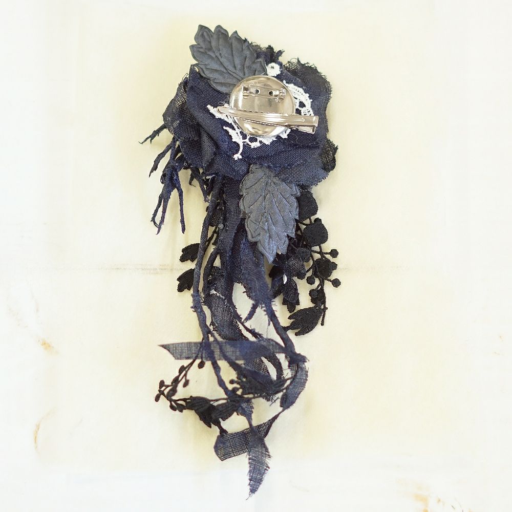 Branch m‘.,ブランチエム,ナチュラル,30代,40代,50代,60代,ブローチ,コサージュ,布,花,オケージョン,セレモニー,リネン,リネンのコサージュ