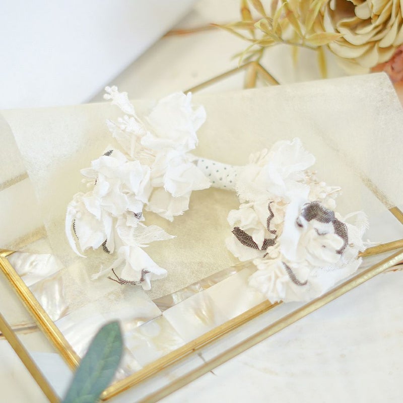 Branch m‘.,ブランチエム,ナチュラル,30代,40代,50代,60代,ブローチ,コサージュ,布,花,オケージョン,セレモニー,リネンのコサージュ