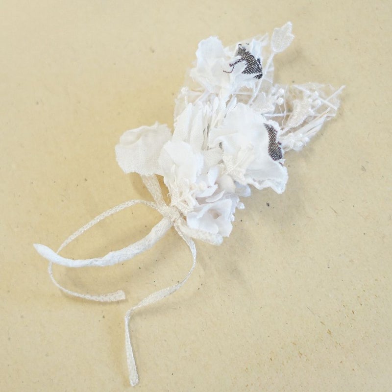 Branch m‘.,ブランチエム,ナチュラル,30代,40代,50代,60代,ブローチ,コサージュ,布,花,オケージョン,セレモニー,リネンのコサージュ,ブーケ