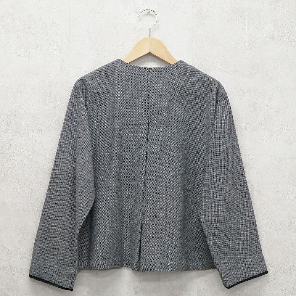 Branch m‘.,ブランチエム,ナチュラル,30代,40代,50代,60代,コーデセット,コーディネートセット,セット売り,ゆったり,セットアップ,ワイドパンツ,ジャケット,クルーネック,ノーカラージャケット,クルーネックジャケット