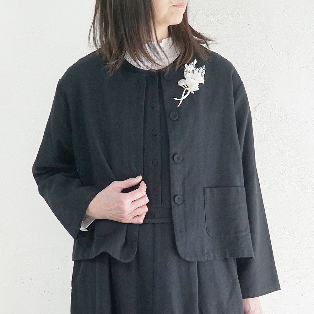 Branch m‘.,ブランチエム,ナチュラル,30代,40代,50代,60代,コーデセット,コーディネートセット,セット売り,ゆったり,セットアップ,ワンピース,2wayワンピース,ノースリーブワンピース,ジャケット,クルーネック,ノーカラージャケット,クルーネックジャケット