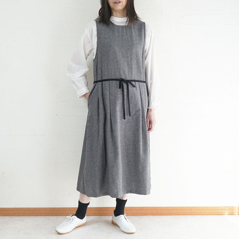 Branch m‘.,ブランチエム,ナチュラル,30代,40代,50代,60代,コーデセット,コーディネートセット,セット売り,ゆったり,セットアップ,ワンピース,2wayワンピース,ノースリーブワンピース,ジャケット,クルーネック,ノーカラージャケット,クルーネックジャケット