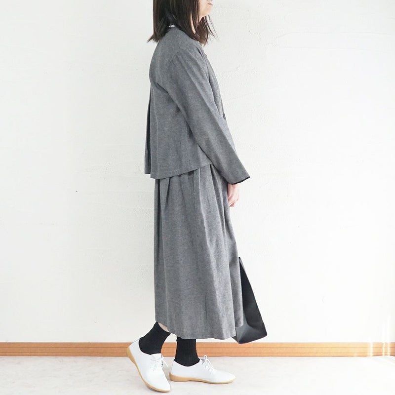 Branch m‘.,ブランチエム,ナチュラル,30代,40代,50代,60代,コーデセット,コーディネートセット,セット売り,ゆったり,セットアップ,ワンピース,2wayワンピース,ノースリーブワンピース,ジャケット,クルーネック,ノーカラージャケット,クルーネックジャケット