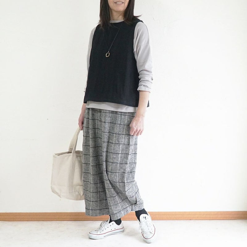 Branch m‘.,ブランチエム,ナチュラル,30代,40代,50代,60代,リネン,ゆったり,ベスト,リネンベスト,2wayベスト,2way,フォーマル,オケージョン,セットアップ,