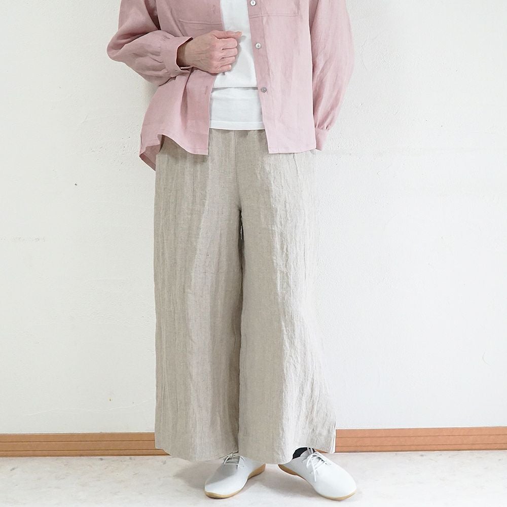 Branch m‘.,ブランチエム,ナチュラル,30代,40代,50代,60代,リネン,ゆったり,フォーマル,オケージョン,セットアップ,pants,パンツ,ワイドパンツ,リネンパンツ,