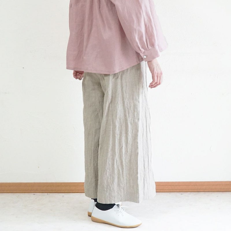 Branch m‘.,ブランチエム,ナチュラル,30代,40代,50代,60代,リネン,ゆったり,フォーマル,オケージョン,セットアップ,pants,パンツ,ワイドパンツ,リネンパンツ,