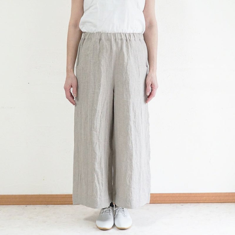 Branch m‘.,ブランチエム,ナチュラル,30代,40代,50代,60代,リネン,ゆったり,フォーマル,オケージョン,セットアップ,pants,パンツ,ワイドパンツ,リネンパンツ,