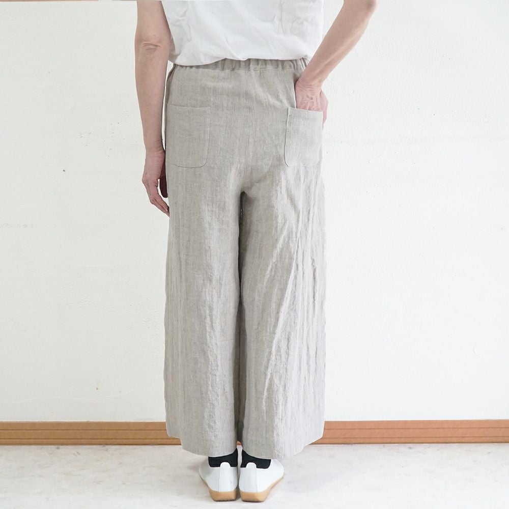 Branch m‘.,ブランチエム,ナチュラル,30代,40代,50代,60代,リネン,ゆったり,フォーマル,オケージョン,セットアップ,pants,パンツ,ワイドパンツ,リネンパンツ,