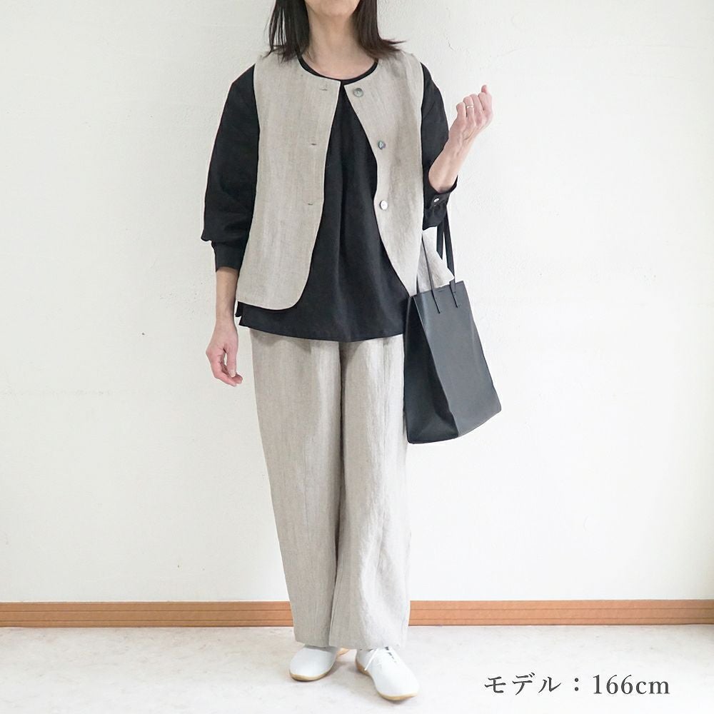Branch m‘.,ブランチエム,ナチュラル,30代,40代,50代,60代,リネン,ゆったり,フォーマル,オケージョン,セットアップ,pants,パンツ,コクーンパンツ,リネンパンツ,バレルレッグパンツ