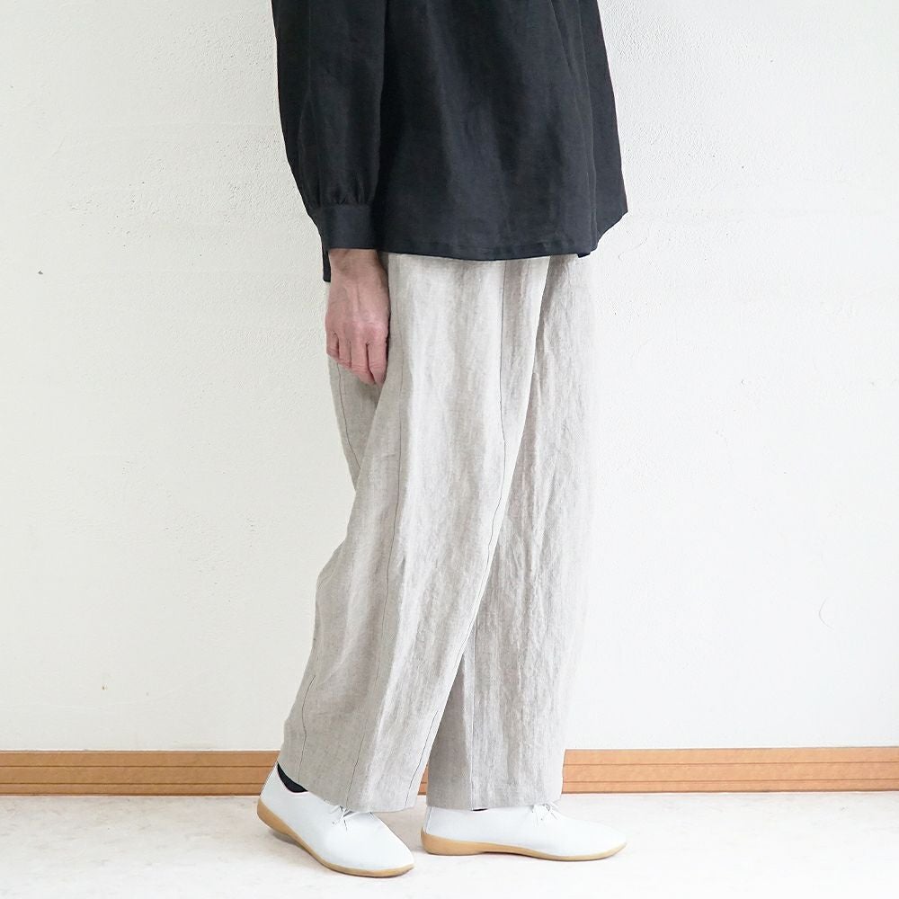 Branch m‘.,ブランチエム,ナチュラル,30代,40代,50代,60代,リネン,ゆったり,フォーマル,オケージョン,セットアップ,pants,パンツ,コクーンパンツ,リネンパンツ,バレルレッグパンツ