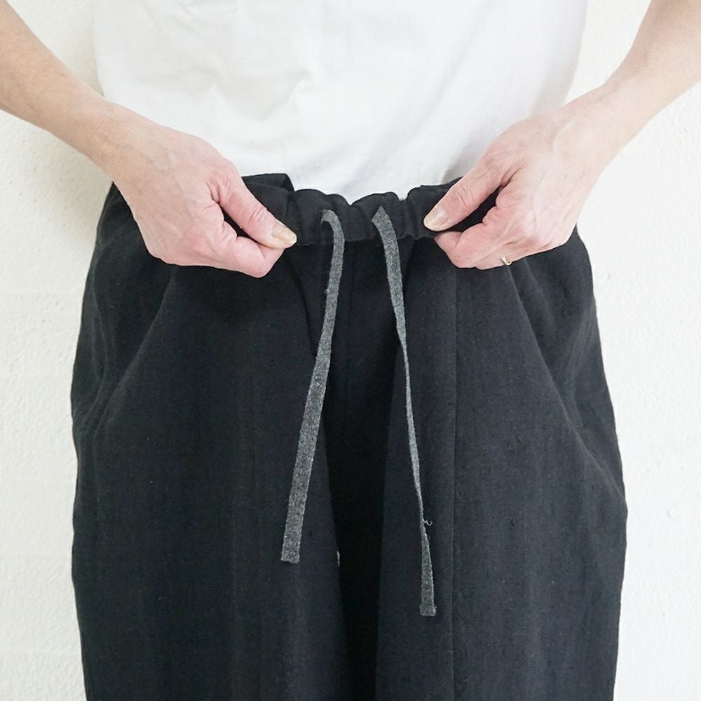 Branch m‘.,ブランチエム,ナチュラル,30代,40代,50代,60代,リネン,ゆったり,フォーマル,オケージョン,セットアップ,pants,パンツ,コクーンパンツ,リネンパンツ,バレルレッグパンツ