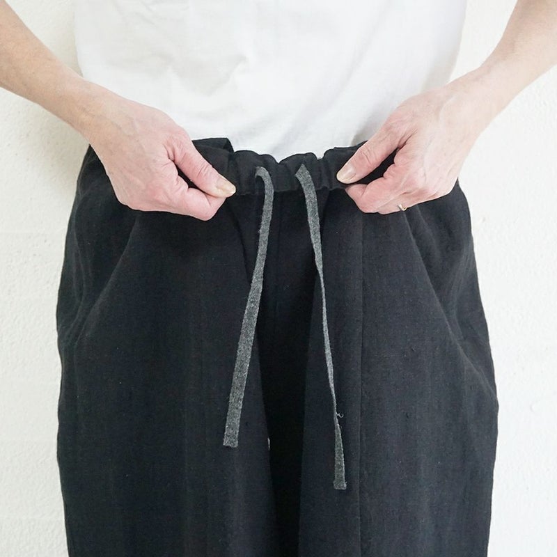 Branch m‘.,ブランチエム,ナチュラル,30代,40代,50代,60代,リネン,ゆったり,フォーマル,オケージョン,セットアップ,pants,パンツ,コクーンパンツ,リネンパンツ,バレルレッグパンツ