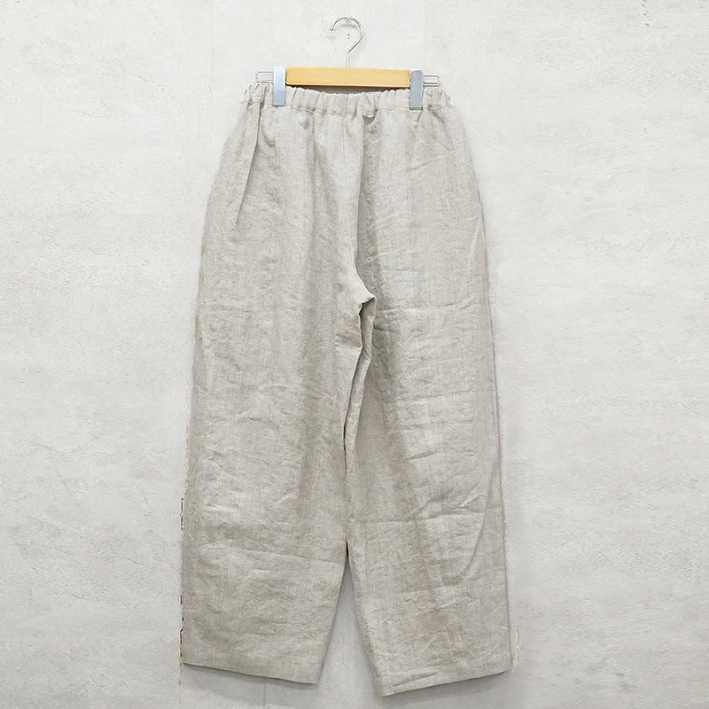 Branch m‘.,ブランチエム,ナチュラル,30代,40代,50代,60代,リネン,ゆったり,フォーマル,オケージョン,セットアップ,pants,パンツ,コクーンパンツ,リネンパンツ,バレルレッグパンツ