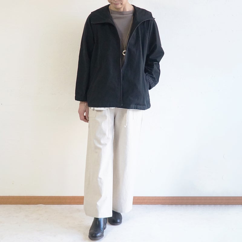 Branch m‘.,ブランチエム,ナチュラル,30代,40代,50代,60代,リネン,ゆったり,ジャケット,ブルゾン,フードジャケット,撥水,フード,アウター,ライトアウター,マンパ,マウンテンパーカー