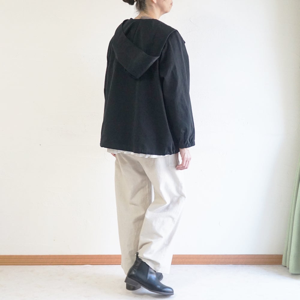 Branch m‘.,ブランチエム,ナチュラル,30代,40代,50代,60代,リネン,ゆったり,ジャケット,ブルゾン,フードジャケット,撥水,フード,アウター,ライトアウター,マンパ,マウンテンパーカー