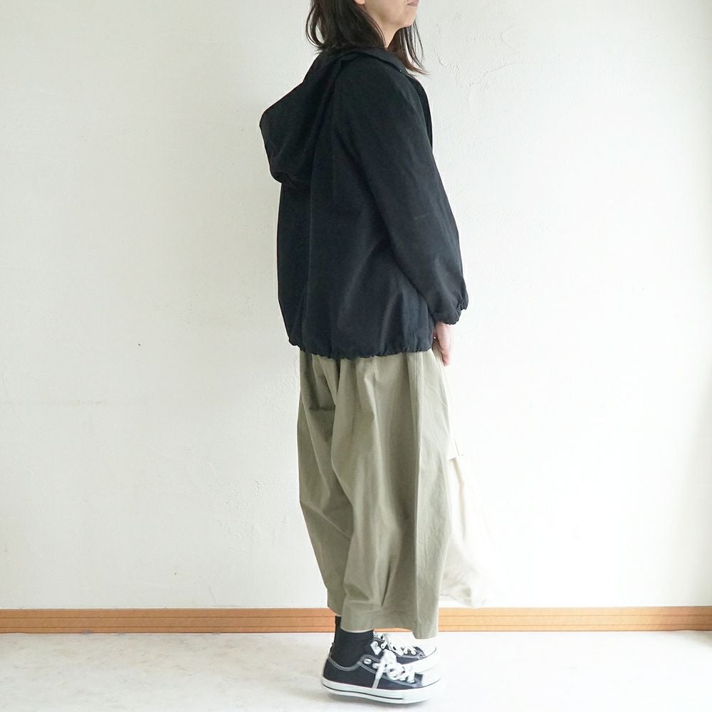 Branch m‘.,ブランチエム,ナチュラル,30代,40代,50代,60代,リネン,ゆったり,ジャケット,ブルゾン,フードジャケット,撥水,フード,アウター,ライトアウター,マンパ,マウンテンパーカー