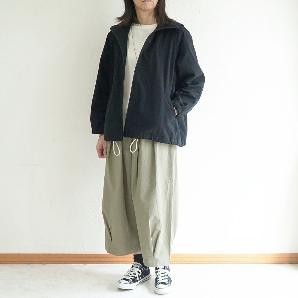 Branch m‘.,ブランチエム,ナチュラル,30代,40代,50代,60代,リネン,ゆったり,ジャケット,ブルゾン,フードジャケット,撥水,フード,アウター,ライトアウター,マンパ,マウンテンパーカー