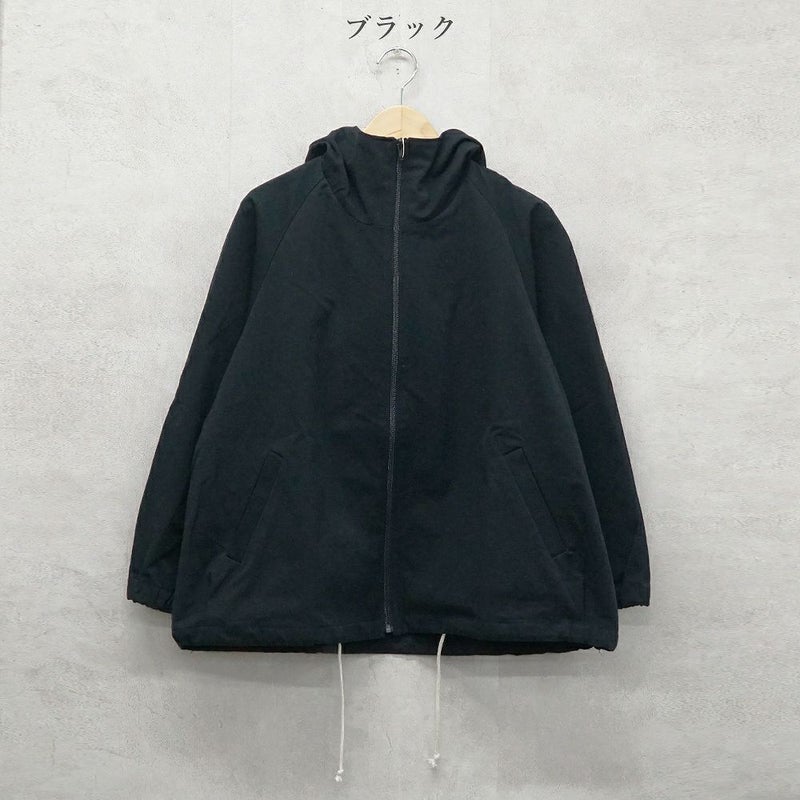 Branch m‘.,ブランチエム,ナチュラル,30代,40代,50代,60代,リネン,ゆったり,ジャケット,ブルゾン,フードジャケット,撥水,フード,アウター,ライトアウター,マンパ,マウンテンパーカー