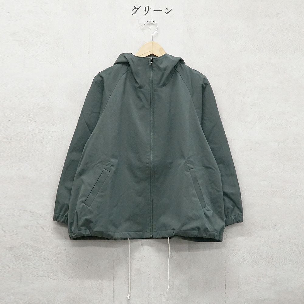 Branch m‘.,ブランチエム,ナチュラル,30代,40代,50代,60代,リネン,ゆったり,ジャケット,ブルゾン,フードジャケット,撥水,フード,アウター,ライトアウター,マンパ,マウンテンパーカー