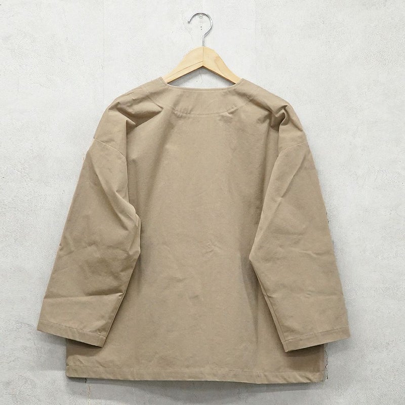Branch m‘.,ブランチエム,ナチュラル,30代,40代,50代,60代,リネン,ゆったり,ジャケット,ブルゾン,コート,撥水,ノーカラー,ノーカラーコート,ノーカラージャケット,撥水コート,