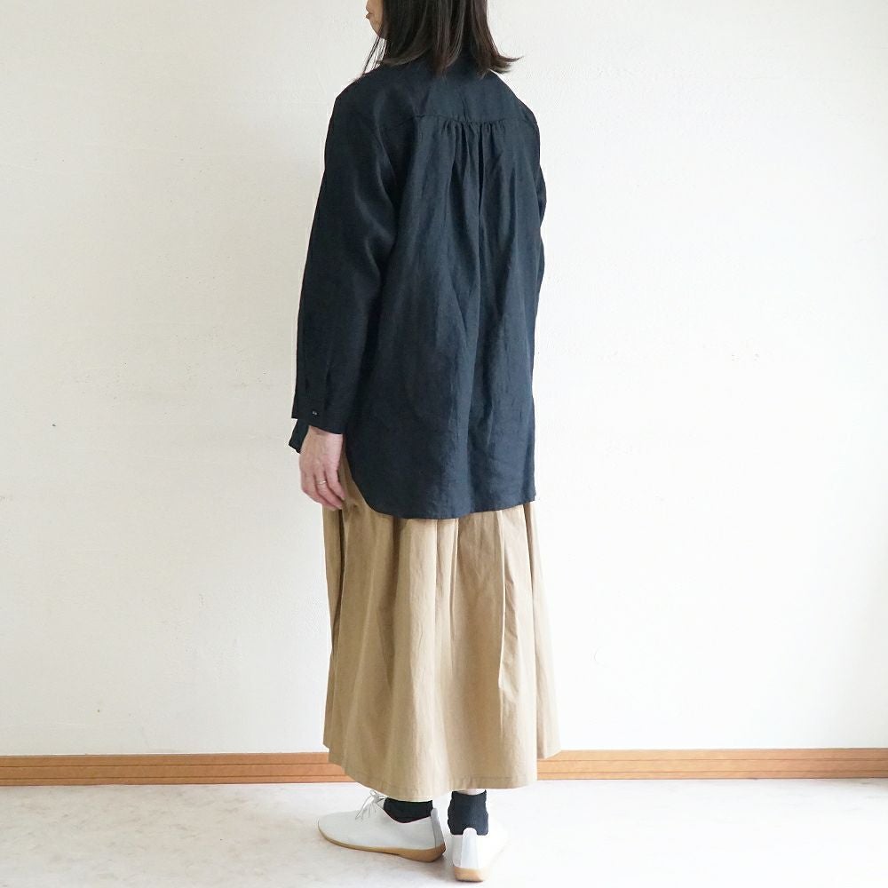 Branch m‘.,ブランチエム,ナチュラル,30代,40代,50代,60代,リネン,ゆったり,blouse,ブラウス,リネンブラウス,チュニック,チュニックブラウス,リネンチュニック,ピンタック,ピンタックブラウス,ピンタックチュニック