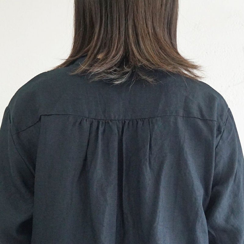 Branch m‘.,ブランチエム,ナチュラル,30代,40代,50代,60代,リネン,ゆったり,blouse,ブラウス,リネンブラウス,チュニック,チュニックブラウス,リネンチュニック,ピンタック,ピンタックブラウス,ピンタックチュニック