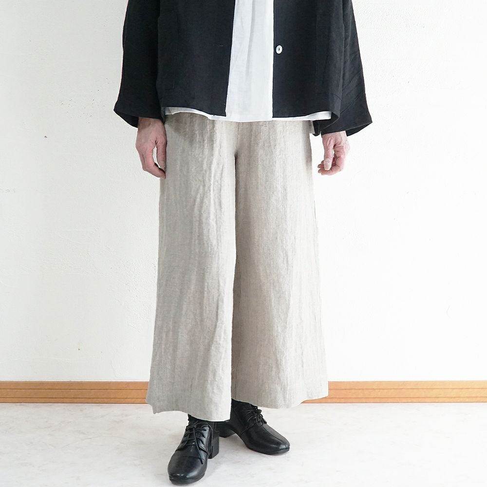 Branch m‘.,ブランチエム,ナチュラル,30代,40代,50代,60代,コーデセット,コーディネートセット,セット売り,ゆったり,リネン,リネンジャケット,ジャケット,クルーネックジャケット,ノーカラージャケット,ドルマンジャケット,パンツ,リネンパンツ,ワイドパンツ,リネンワイドパンツ,セットアップ