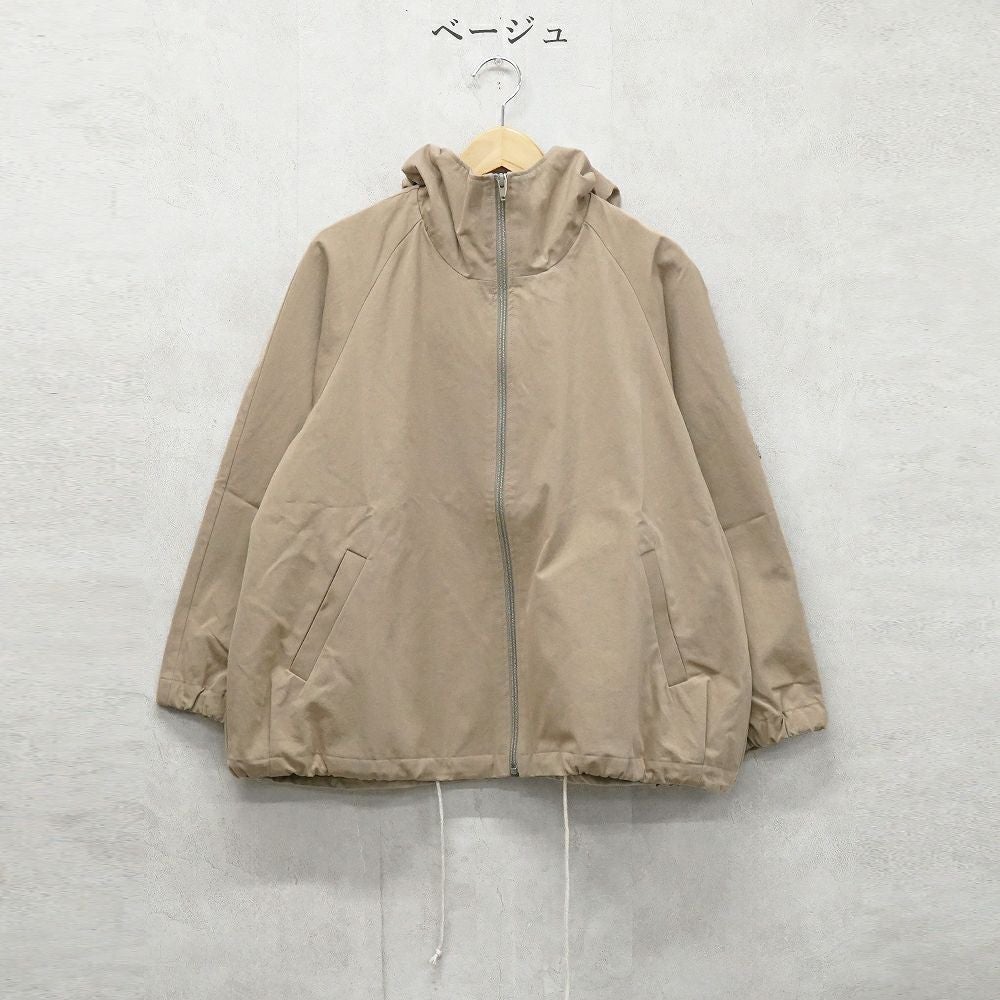 Branch m‘.,ブランチエム,ナチュラル,30代,40代,50代,60代,コーデセット,コーディネートセット,セット売り,ゆったり,ライトアウター,フードジャケット,パーカー,撥水,撥水アウター,撥水加工,デニム,コクーンパンツ,デニムパンツ,デニムコクーンパンツ