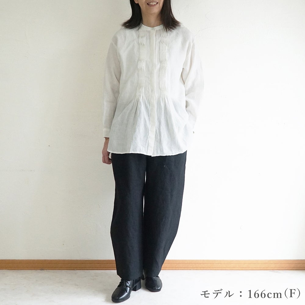 Branch m‘.,ブランチエム,ナチュラル,30代,40代,50代,60代,リネン,ゆったり,麻,パンツ,コクーンパンツ,バルーンパンツ,