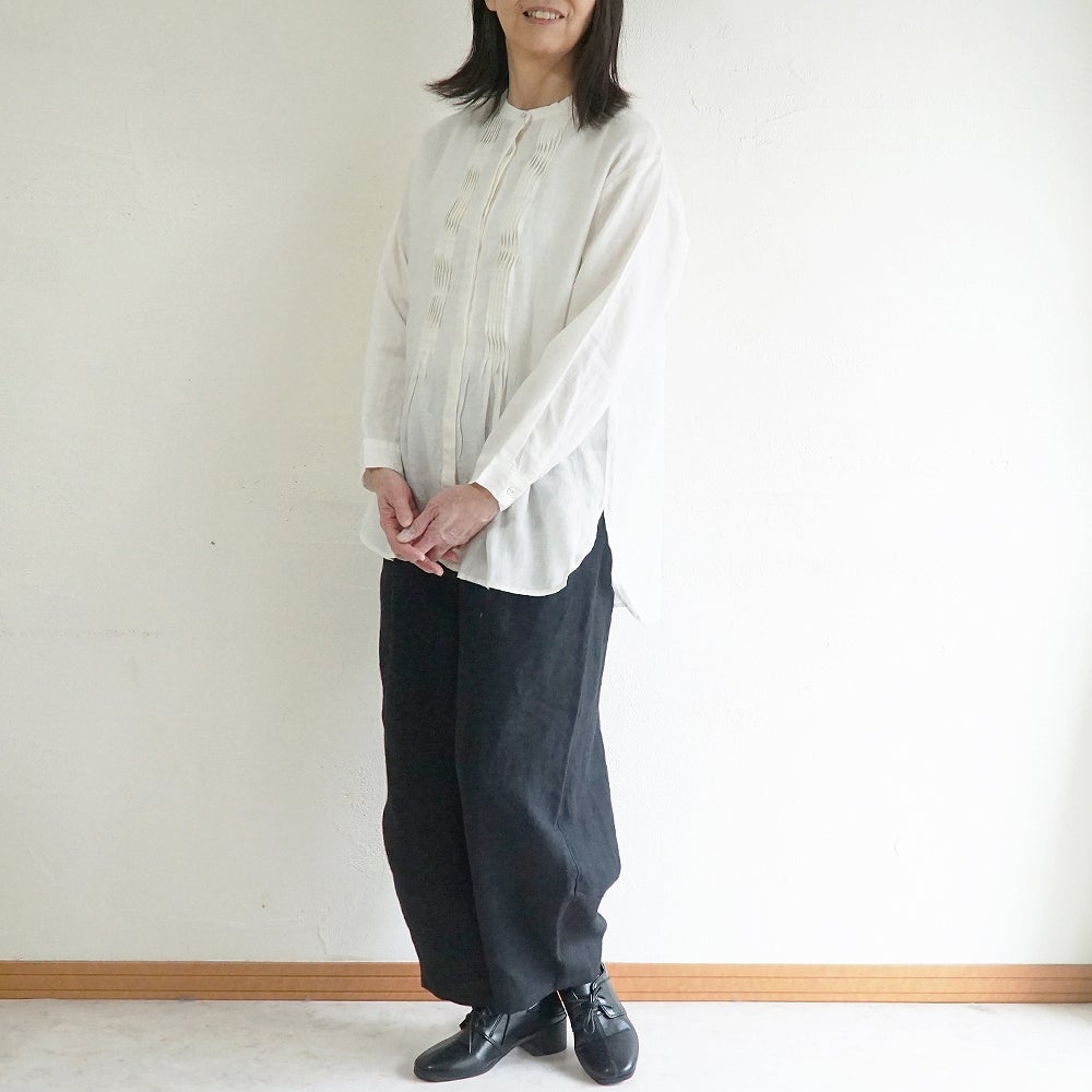 Branch m‘.,ブランチエム,ナチュラル,30代,40代,50代,60代,リネン,ゆったり,麻,パンツ,コクーンパンツ,バルーンパンツ,