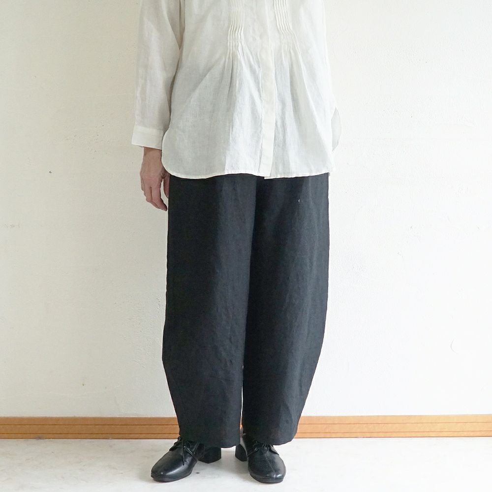 Branch m‘.,ブランチエム,ナチュラル,30代,40代,50代,60代,リネン,ゆったり,麻,パンツ,コクーンパンツ,バルーンパンツ,