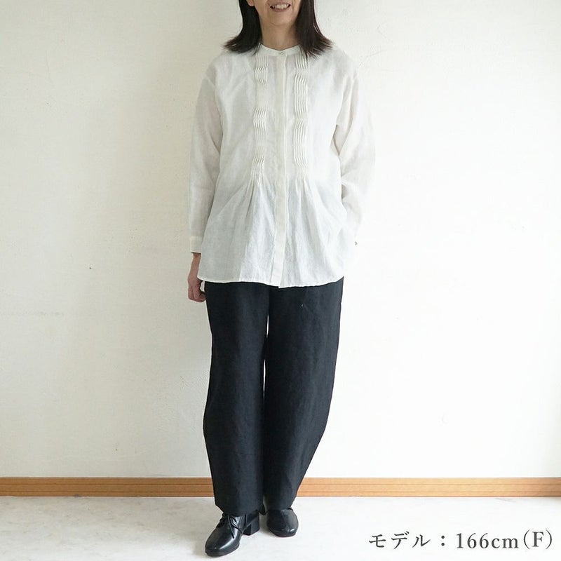 Branch m‘.,ブランチエム,ナチュラル,30代,40代,50代,60代,リネン,ゆったり,麻,パンツ,コクーンパンツ,バルーンパンツ,