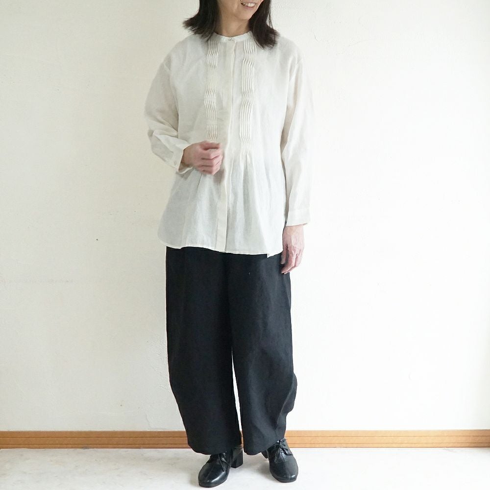 Branch m‘.,ブランチエム,ナチュラル,30代,40代,50代,60代,リネン,ゆったり,麻,パンツ,コクーンパンツ,バルーンパンツ,