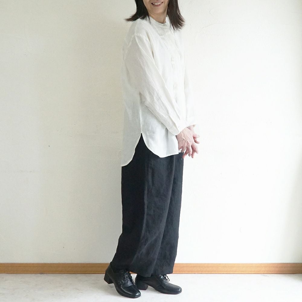 Branch m‘.,ブランチエム,ナチュラル,30代,40代,50代,60代,リネン,ゆったり,麻,パンツ,コクーンパンツ,バルーンパンツ,