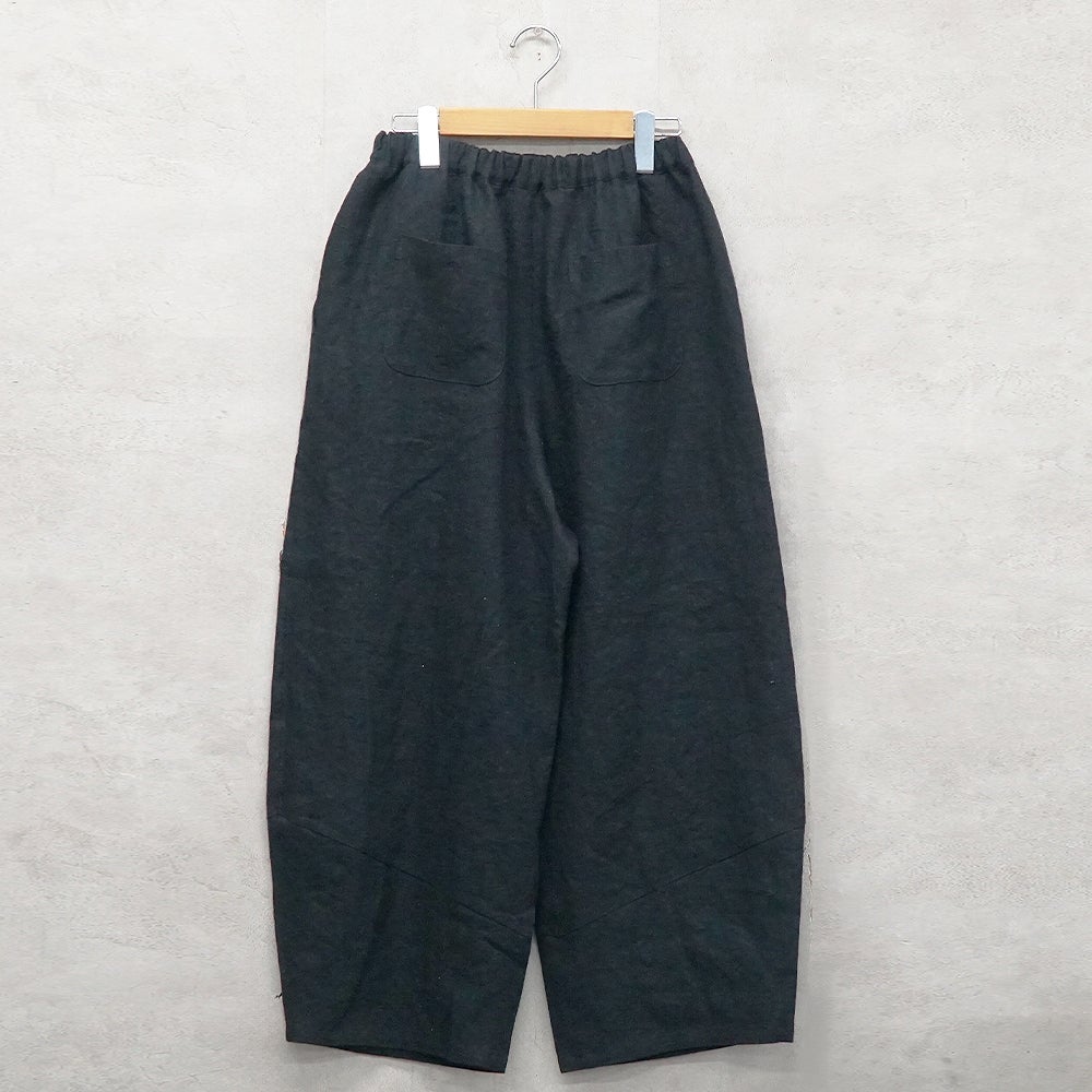 Branch m‘.,ブランチエム,ナチュラル,30代,40代,50代,60代,リネン,ゆったり,麻,パンツ,コクーンパンツ,バルーンパンツ,