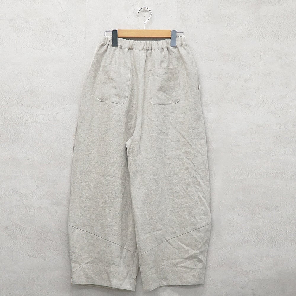 Branch m‘.,ブランチエム,ナチュラル,30代,40代,50代,60代,リネン,ゆったり,麻,パンツ,コクーンパンツ,バルーンパンツ,