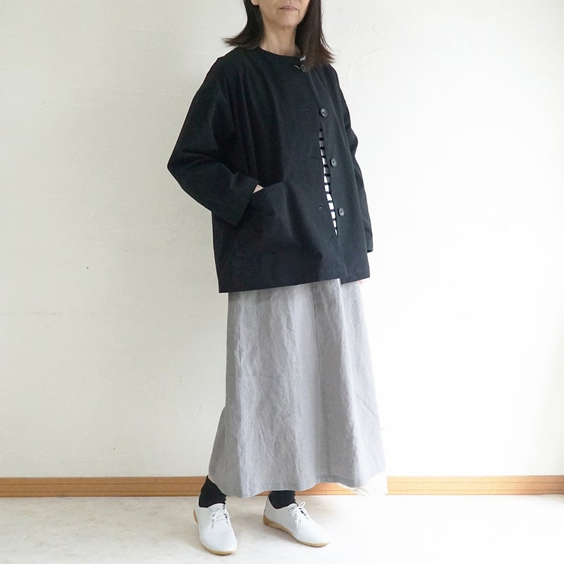 Branch m‘.,ブランチエム,ナチュラル,30代,40代,50代,60代,リネン,ゆったり,麻,スカート,リネンスカート,ナロースカート,