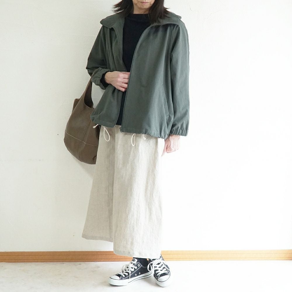 Branch m‘.,ブランチエム,ナチュラル,30代,40代,50代,60代,リネン,ゆったり,麻,スカート,リネンスカート,ナロースカート,