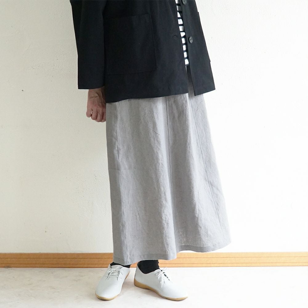 Branch m‘.,ブランチエム,ナチュラル,30代,40代,50代,60代,リネン,ゆったり,麻,スカート,リネンスカート,ナロースカート,