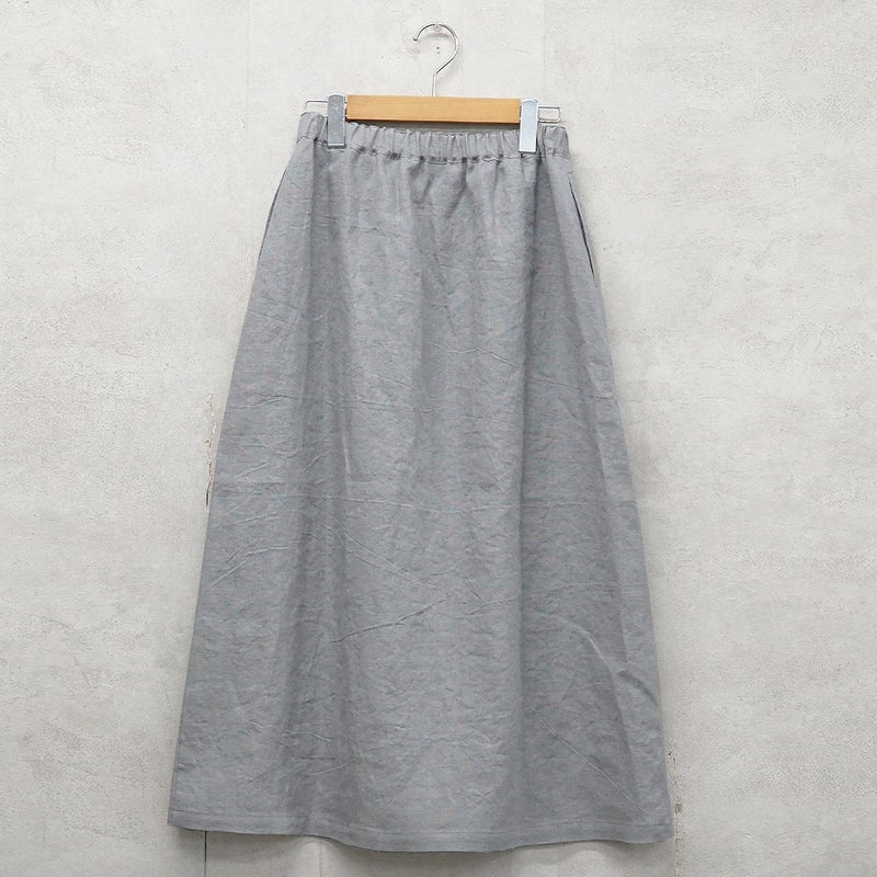 Branch m‘.,ブランチエム,ナチュラル,30代,40代,50代,60代,リネン,ゆったり,麻,スカート,リネンスカート,ナロースカート,